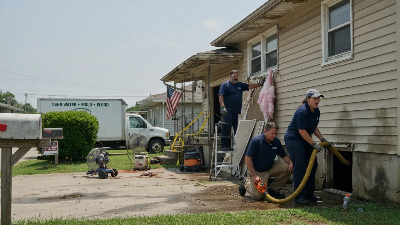 Water Damage Repair in Jobstown, NJ near me